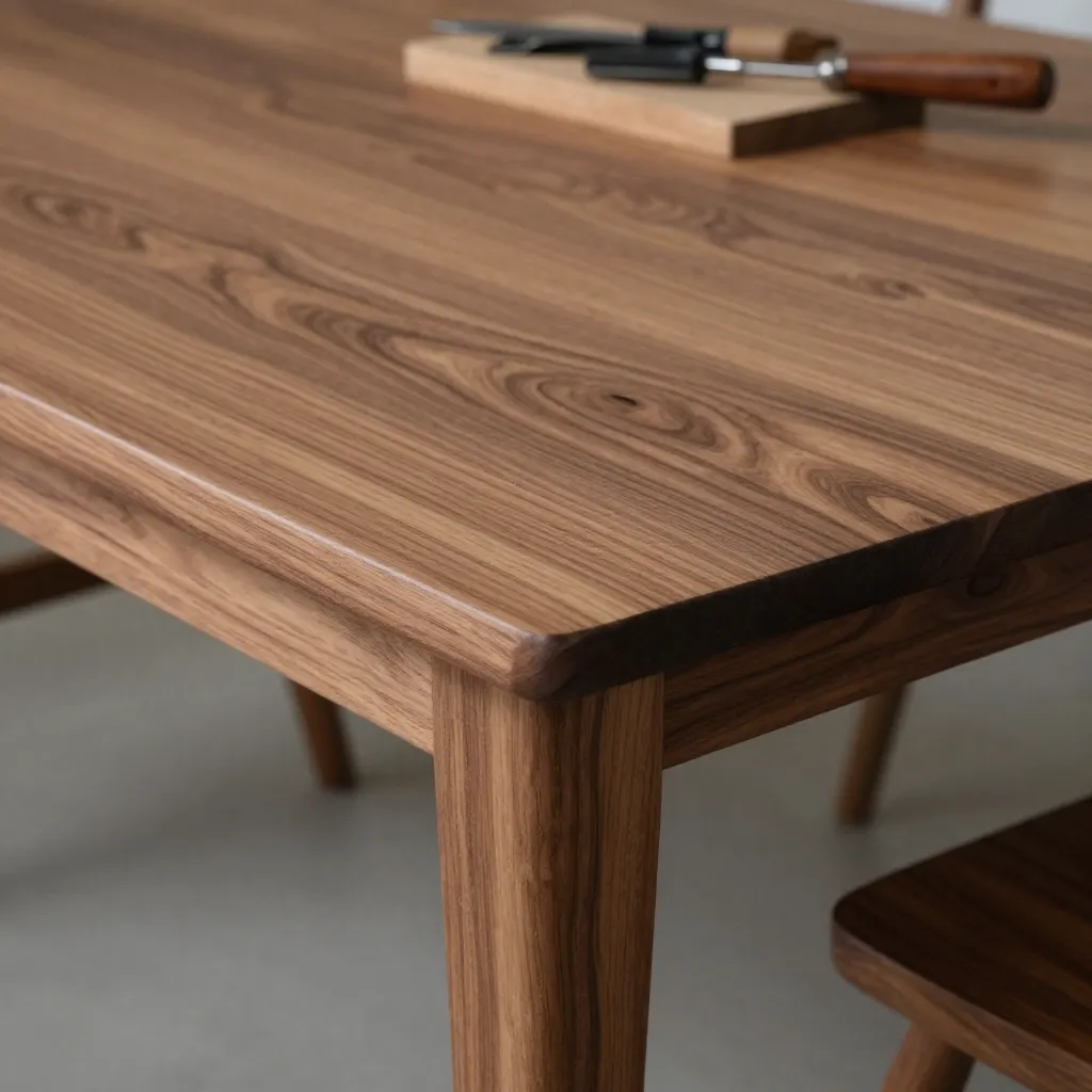 Moderni metallirunkoinen tuoli